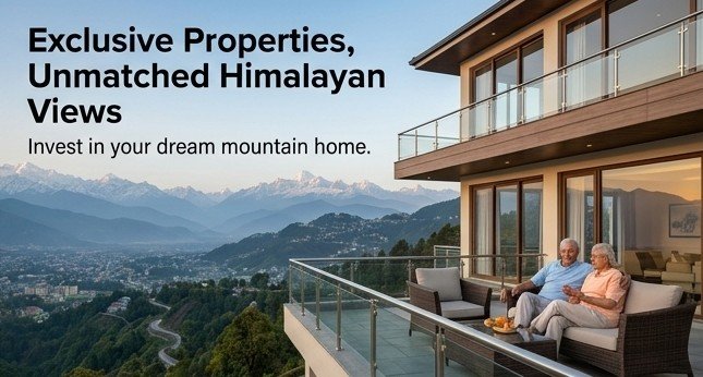 Exclusive properties, unmatched Himalayan views — invest in your dream mountain home